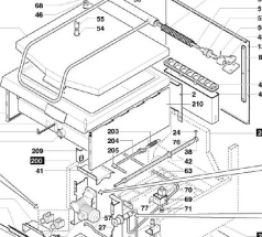 картинка Деталировка для сковороды опрокидывающайся Angelo-Po 2A1BR1E от магазина Одежда+