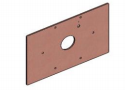 картинка ИЗОЛИРУЮЩАЯ ПЛАСТИНА ДЛЯ ГОРЕЛКИ ТРУБА - СТ3 ДУХОВКА  INSULATING PLATE FOR BURNER PIPE - OVEN CT3  PRC 46/2 CT32-0122 от магазина Одежда+