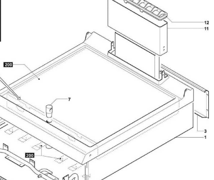 картинка Деталировка для газ. гриль-плиты 1A0FT2G от магазина Одежда+
