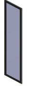 картинка СТЕКЛО ДВЕРИ-ВНУТРЕННЕЕ-ДЛЯ ДВЕРЬ С ДЛИННЫМ ОКНОМ DOOR GLASS - INTERNAL - FOR DOOR WITH LONG WINDOW PRR 13/1 PTR-0252 от магазина Одежда+