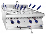 картинка Электроварка ЭВК-80/2Н, ванна 304х508х270 мм, 6хGN-1/3 (перфорированные), 700 серия, 800х750х475 мм, 15 кВт, 400В, настольная, вся нерж. от магазина Одежда+