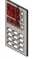 картинка НАКЛЕЙКА ДЛЯ ЭЛЕКТРОННЫХ УСТРОЙСТВ ИНСТРУМЕНТ КОМПАНИЯ DIXELL DECAL FOR ELECTRONIC INSTRUMENT DIXELL PRC 29/2 от магазина Одежда+