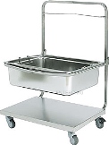 картинка ТЕЛЕЖКА Д/ОТХОДОВ 2X30L METOS LBJV-2 от магазина Одежда+