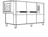 картинка Деталировка конвейерной посудомоечной машины Electrolux RT 190 / RT 3400 D 2700 / H 512 от магазина Одежда+