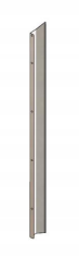 картинка ПРОКЛАДКА ДВЕРИ " БОКОВАЯ" - НЕРЖАВЕЮЩАЯ СТАЛЬ DOOR GASKET "LATERAL" - STAINLESS STEEL PRR 30/8 PDSR-0154 от магазина Одежда+