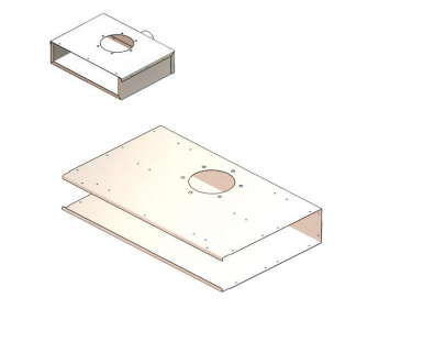 картинка ПАРООТВОДНАЯ КОРОБКА ДЛЯ ПАЛУБЫ ДУХОВКА STEAM EXHAUST BOX FOR DECK OVEN PRC 59 CT71-0145 от магазина Одежда+