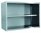 картинка Полка настенная открытая ПНО-1 (800х400х700 мм), нерж. от магазина Одежда+