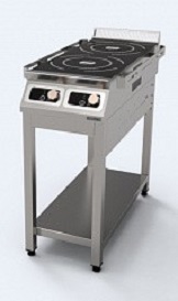 картинка Плита DOMINATOR ПЭИ-2/G1 D, 2 конфорки : 5 кВт,  3,5 кВт; потребляемая мощность- 8,5кВт. от магазина Одежда+