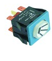 картинка Толчковый переключатель установки 30x22mm белый 2NO / индикатор 250V 16A освещенная полоскание для Winterhalter 3124128 от магазина Одежда+