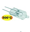 картинка Лампа галогеновая цоколь G4 12В 10Вт 500°C  для Fagor 12025123 от магазина Одежда+