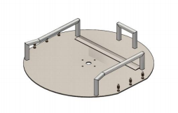 картинка НИЖНЯЯ ПЛИТА ДЛЯ ПЛАТФОРМЫ РАМКИ BOTTOM PLATE FOR PLATFORM FRAME  PRR 34/5 от магазина Одежда+