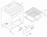 картинка Деталировка Bertos SA/E48 гриль от магазина Одежда+